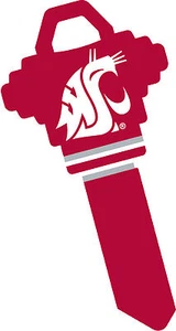 Washington State University WSU Cougars Cougar WAZZU chiave vuota per Schlage SC1 - Foto 1 di 1