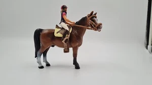 Schleich Araber Hengst mit Geländereiterin  - Bild 1 von 4