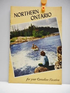 Vintage - NORTHERN ONTARIO Vacation Booklet - DEPT. OF TRAVEL & PUBLICITY 1948 - Picture 1 of 11