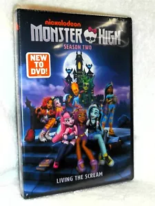 Monster High Season 2 (DVD, 2025) animated teen monster horror fantasy comedy NE - Picture 1 of 3