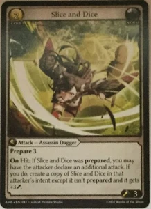 Grand Archive TCG - Slice and Dice Regular - Mortal Ambition - Picture 1 of 1