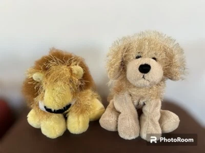 Webkinz Lion and Golden Retriever Lot - Image 1 of 4