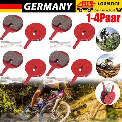 MARKENLOS 1-4X Fahrrad Bremsbeläge Scheibenbremse Bremsbelag für Avid BB5 Disc Pads Beläge
