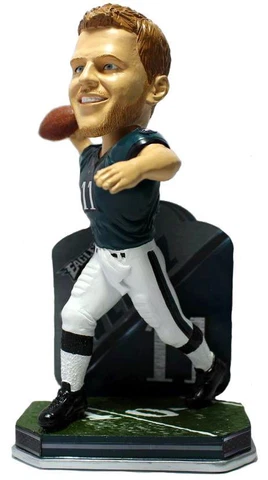 Carson Wentz Philadelphia Eagles Special Edition Name and Number Bobblehead NFL Cover