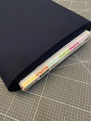 100% Cotton - Indigo - Robert Kaufman Kona Cotton Solids - Image 1 of 4