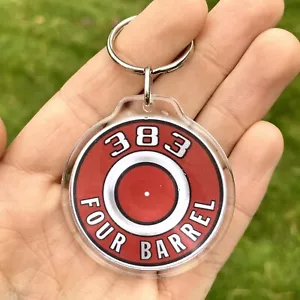 Big Block 383 Four Barrel Air Cleaner Keychain - V8 Engine Keyring - Bild 1 von 1