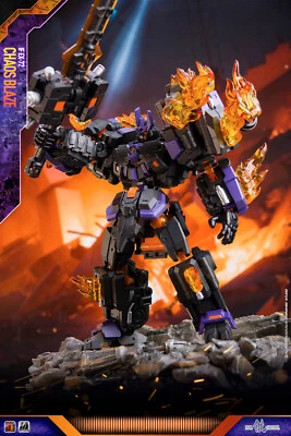Genuine Iron Factory Transform Robot IF EX72 EX-72 Chaos Blaze The Fallen Figure - Image 1 of 4