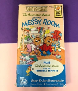 The Berenstain Bears - Messy Room & The Terrible Termite (VHS) 80s Animation - Imagen 1 de 11