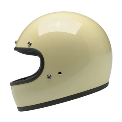 Casco CLOSEOUT Gringo ECE R22.05 - Blanco Brillante Vintage Foto 1 de 4