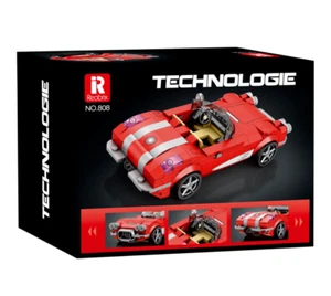 NISB Speed Champions, Corvette Stingray, 1:24 Scale, Building Kit, 311 pcs - Picture 1 of 12