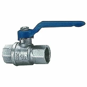 Ball Valve 1-1/2 inch BSP Chrome Plated Brass - Picture 1 of 1