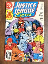 DC Comics - Justice League Europe #1 Apr 1989 - Keep 'Em Down on the Farm - VG
