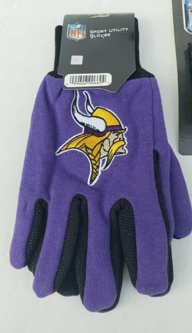 Minnesota Vikings Gloves Sports Logo Utility Work Gloves NEW Cover