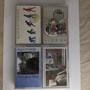 SUPERTRAMP tape bundle LIVE 88' brother where you bound CASSETTE AUDIO TAPE - Picture 1 of 11