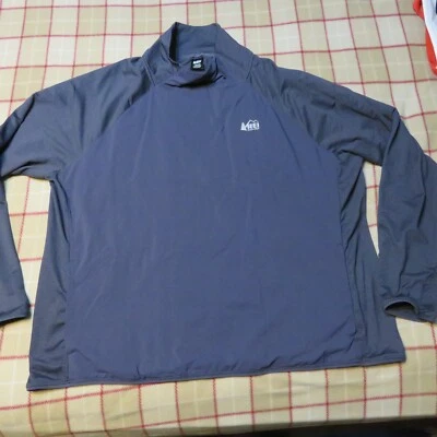 Pullover cooperativo REI para mujer 3XL azul chaqueta de bolsillo cuello falso Foto 1 de 4