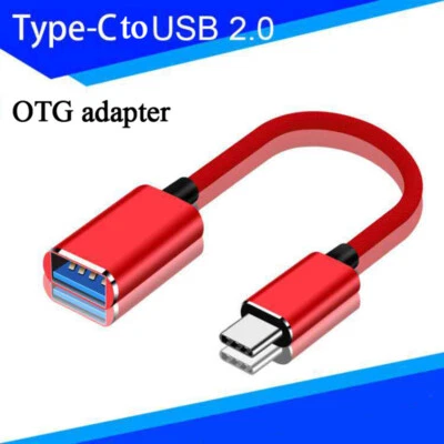USB-C 3.1 Type C Male to USB 3.0 Type A Female OTG Adapter Converter Cable Cor K - Image 1 of 4