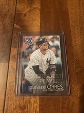 2019 Topps Update Gleyber Torres maiores jogadores 108/299