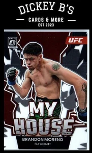2023 Donruss Optic UFC My House #1 Brandon Moreno - Picture 1 of 2