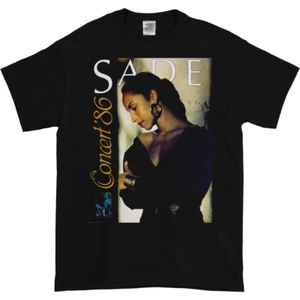 Camiseta Sade Concert 1986 Unisex Mangas Cortas Talla Completa S a 5XL LI93 - Imagen 1 de 3