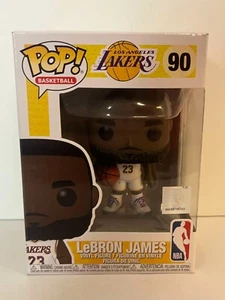 LEBRON JAMES FUNKO POP WHITE JERSEY ALTERNATE 90 NIB - Bild 1 von 2