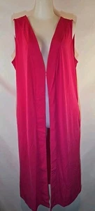 iman global schicke ärmellose Damen-Staubtuchweste rosa. Größe S - Bild 1 von 9
