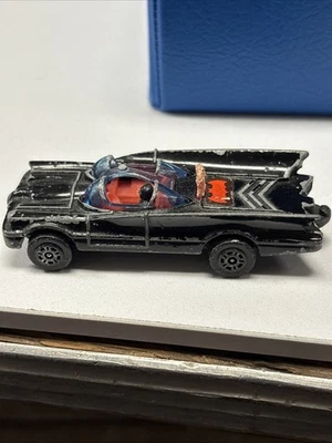 Batimóvil vintage Corgi Juniors años 70 DC Comics Batman en asiento del conductor Foto 1 de 4