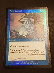 Counterspell / Contresort Foil - Mercadian Masques / Masques De Mercadia - Neuwertig - Bild 1 von 3