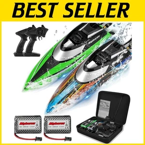20+ MPH Remote Control Racing Boat with Storage Case - Perfect Summer Gift - Picture 1 of 9