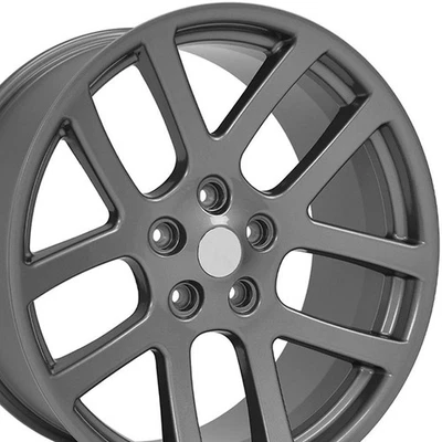 22" Gunmetal Wheel for 2004-2009 Dodge Durango - RVO0166 - Image 1 of 4