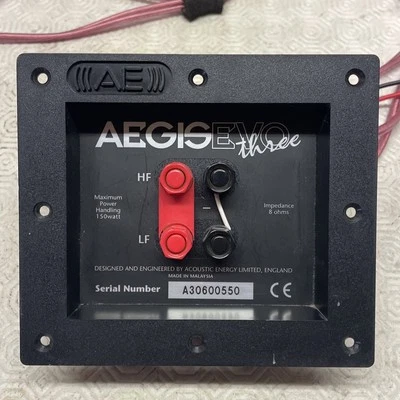 Acoustic Energy Aegis Evo 3 Crossover / Rear Panel - used - Image 1 of 2