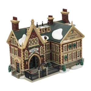Departamento 56 Rockingham School Dickens Village Series Iluminado en Caja Original - Imagen 1 de 24