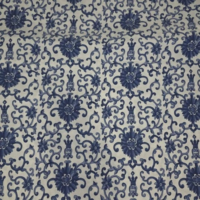 Ralph Lauren Porcelana Azul Blanco Roseta Tamarindo Chinoiserie Hoja Plana Completa Foto 1 de 4