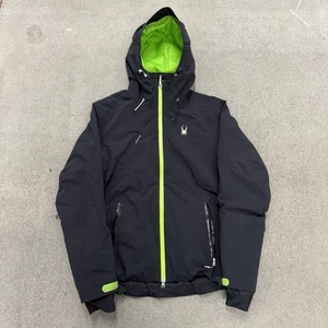 Spyder Pryme Mens Hooded Jacket Size Large - Picture 1 of 5