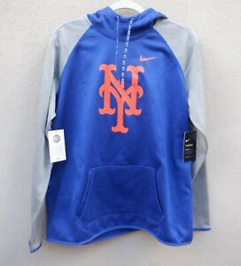 Nike New York Mets Women's Hoodie Blue Gray Therma $70 - XL