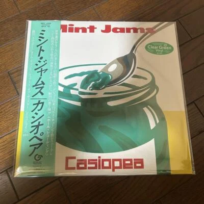 Casiopea Mint Jams Clear Green Vinyl LP Record Analog Japanese Fusion - Image 1 of 4