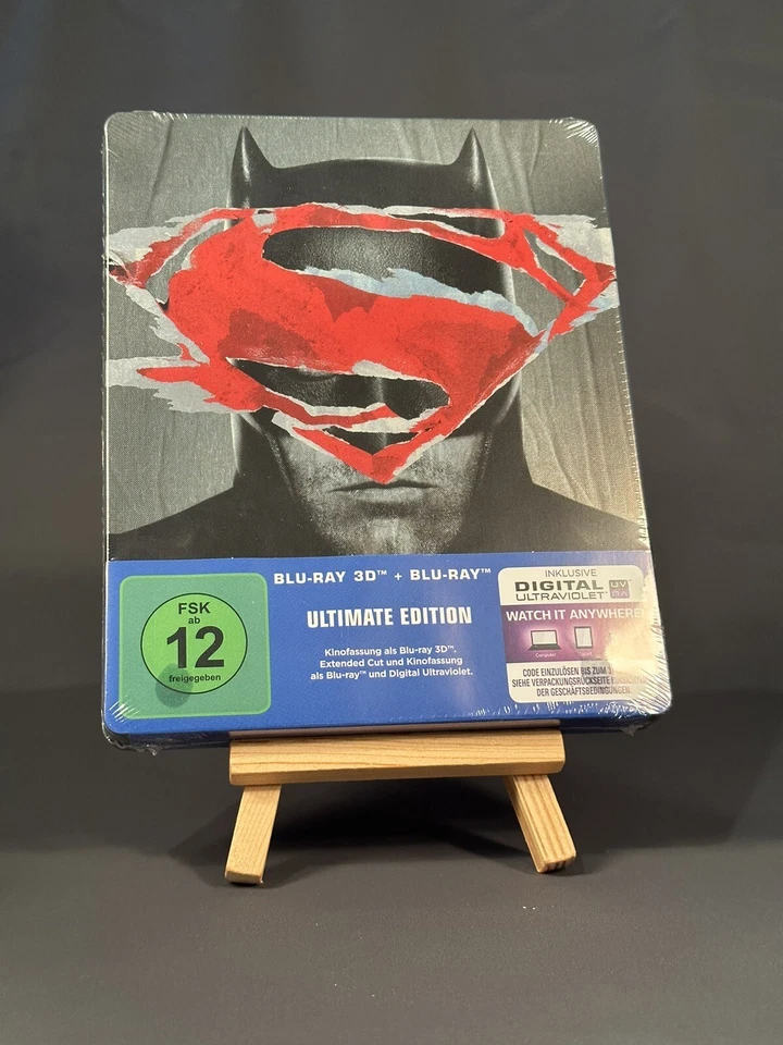 Batman V Superman Dawn Of Justice 3d Limited Steelbook Edition