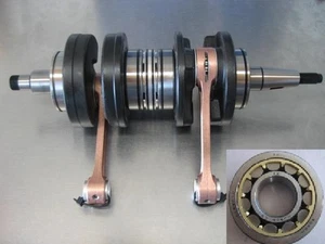 Yamaha Banshee YFZ350 YFZ 350 Crank Crankshaft Fit 87-06 OEM Size w/ TZ bearing - Imagen 1 de 4