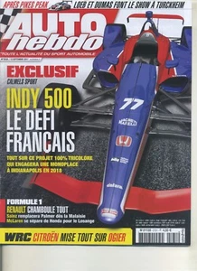 AUTO HEBDO n°2131 13/09/2017 LOEB & DUMAS à TURCKHEIM TOYOTA YARIS GRMN - Picture 1 of 1