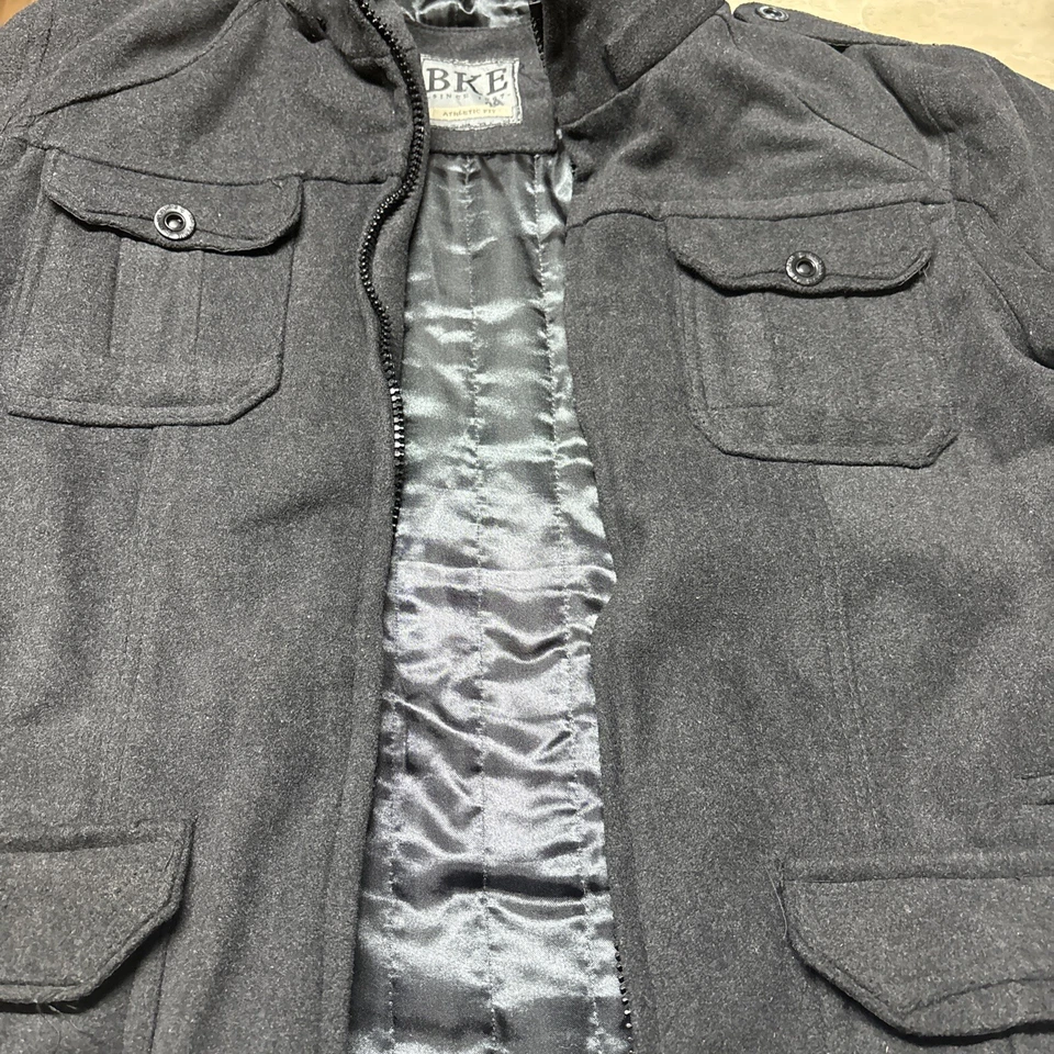 Chaqueta para hombre BKE Athletic Fit mezcla de lana mediana Foto 1 de 4