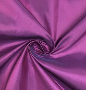 Pink Purple Iridescent Taffeta Fabric 60” Width Sold By The Yard