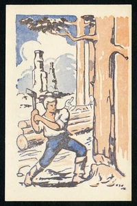 Cartolina finlandese propaganda seconda guerra mondiale bella qualità!!! - Foto 1 di 2