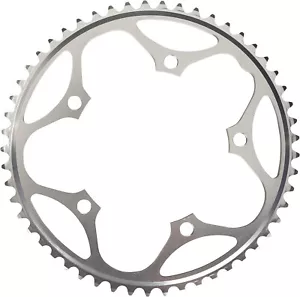 Stronglight Dural 5083 9/10 Speed Silver Chainring 130mm BCD 54T In Silver - Picture 1 of 1