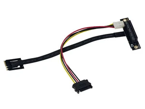 PCIe Gen 3.0 4X To M2 E A Key Riser Adapter - Cable Length 20Cm - Picture 1 of 3