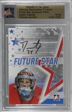 2008-09 ITG Ultimate Memorabilia 9th Edition Silver /30 Dustin Tokarski Auto