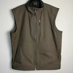 Rafter C Western Softshell Vest Full Zip Pockets Fleece Lined Yellowstone Sz 2XL - Picture 1 of 10