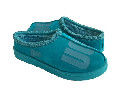 ZAPATO MOCASÍN UGG HOMBRE TASMAN SCATTER GRÁFICO VERDE AZULADO PROFUNDO EE. UU. 12 / UE 45 / REINO UNIDO 11 Foto 1 de 4