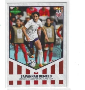 2024 Parkside 2023 USWNT ZUSAMMENFASSUNG SAVANNAH DEMELO BASE #9 - Bild 1 von 2