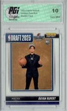 Rayan Rupert 2023 Panini Instant #DN-27 NBA Draft Rookie Card PGI 10