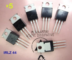 IRLZ44N (5 Stück) - Power HEXFET von IR - Logic-level-gate drive - bis 55V 47A - Bild 1 von 2