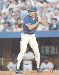 8 x 10 Color Glossy Photo Card: 1989 Mitch Webster - Chicago Cubs